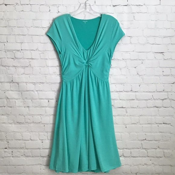 Hill Dresses Hill Womans Twist Front V Neck Dress 2